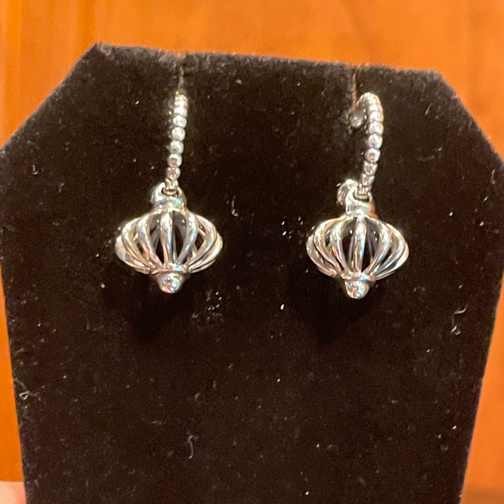 Lagos Birdcage earrings - Picture 2 of 6